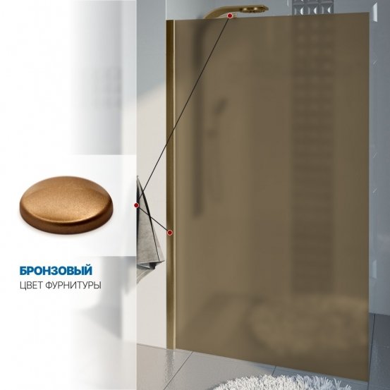 Инфографика 4 LUX DOOR GK-601N бронзовый стекло бронзовое матовое