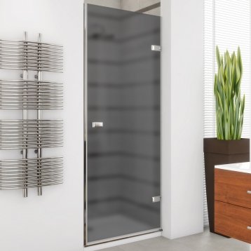 TREND DOOR GK-861TWO хром блестящий стекло графитовое матовое