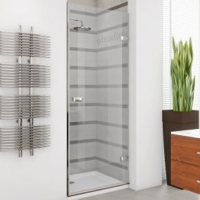 TREND DOOR GK-861TWO хром блестящий стекло выбеленное