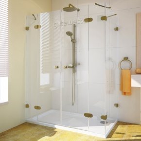 LUX RECTAN GK-005B золотой гальванический стекло выбеленное