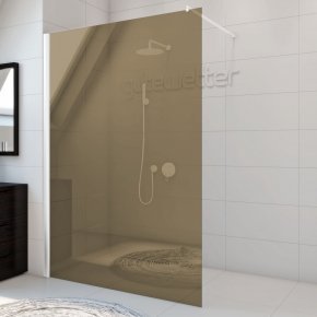 TREND DOOR GK-861NAPITL белый матовый стекло бронзовое