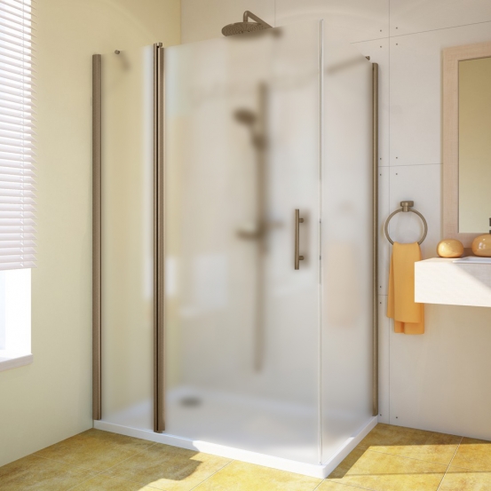 Душевой уголок LUX RECTAN GK-603-CH02