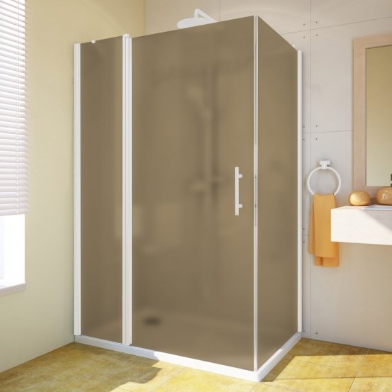 Душевой уголок LUX RECTAN GK-603-CH02