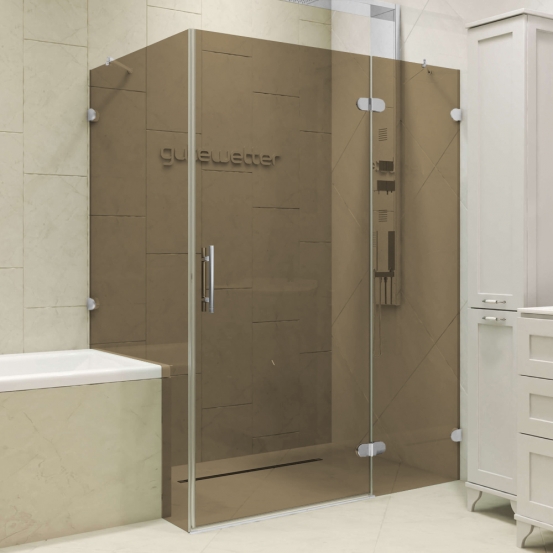 Душевой уголок LUX SQUARE GK-003V1-CH02