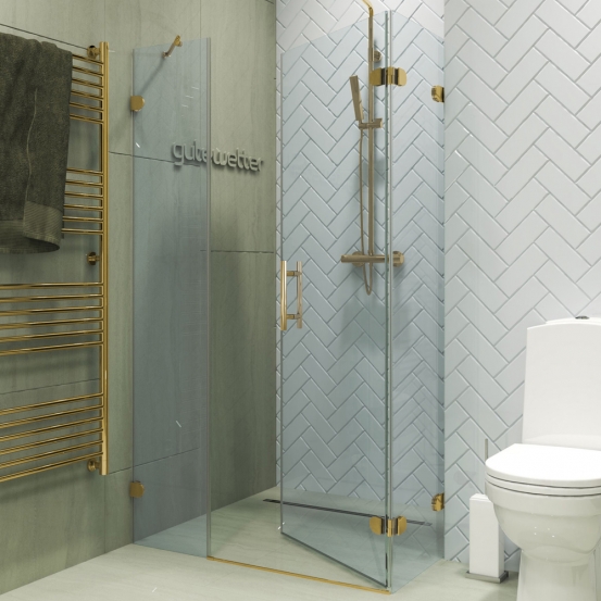 Душевой уголок LUX SQUARE GK-003AiN-CH02