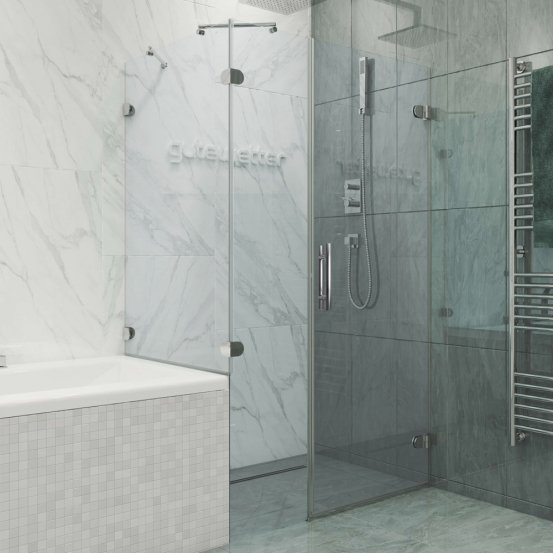 Душевой уголок LUX SQUARE GK-003AV-CH02