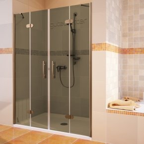 LUX DOOR GK-104-CH02 бронзовый стекло бронзовое