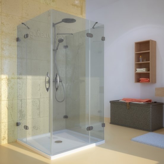 Душевой уголок LUX SQUARE GK-005-CH02