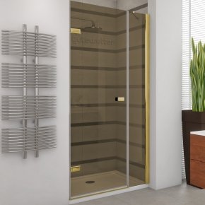 TREND DOOR GK-862BP золотой металлик стекло бронзовое