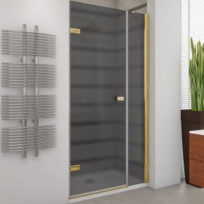 TREND DOOR GK-862BP золотой металлик стекло графитовое матовое