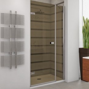 TREND DOOR GK-862BP хром блестящий стекло бронзовое