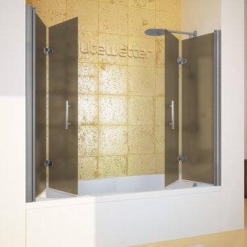 LUX PART GV-104A-CH02 хром матовый стекло бронзовое матовое