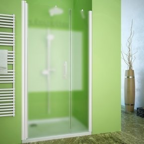 LUX DOOR GK-602B-CH02 белый матовый стекло матовое