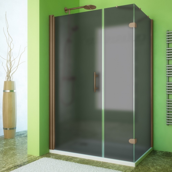 Душевой уголок LUX RECTAN GK-103A-CH02