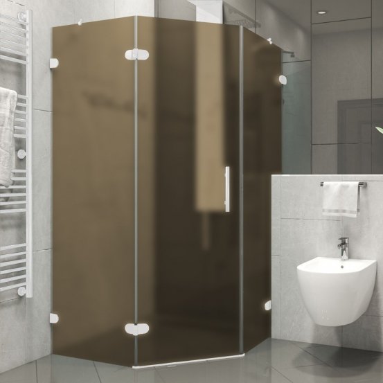 Душевой уголок LUX FESTT GK-001-2522VP-CH02