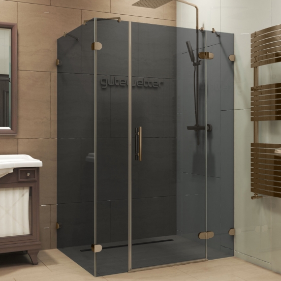 Душевой уголок LUX RECTAN GK-004B1-CH02