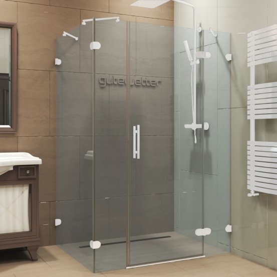 Душевой уголок LUX RECTAN GK-004B1-CH02