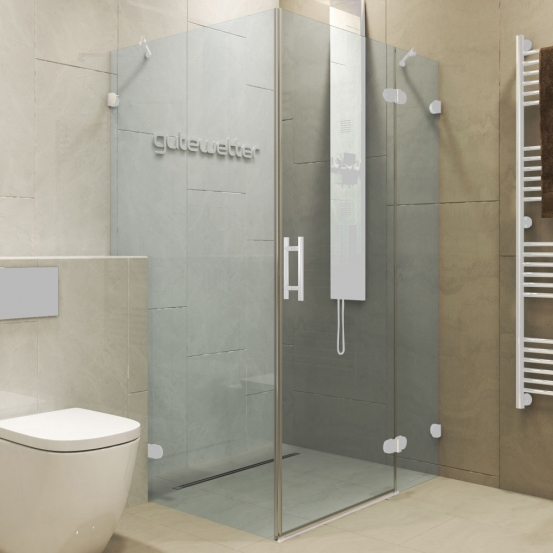 Душевой уголок LUX SQUARE GK-003GC-2522V-CH02