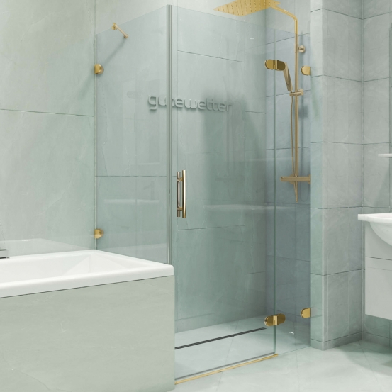 Душевой уголок LUX SQUARE GK-003V-2522-CH02