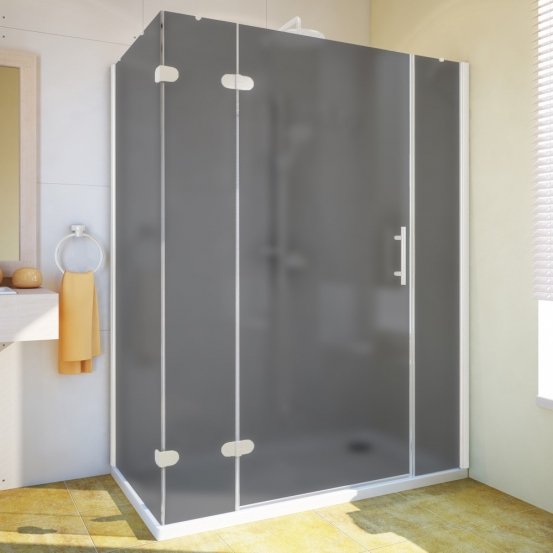 Душевой уголок LUX RECTAN GK-104B-CH02