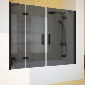 LUX PART GV-104-CH02 черный матовый стекло графитовое матовое