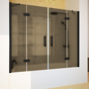 LUX PART GV-104-CH02 черный матовый стекло бронзовое матовое