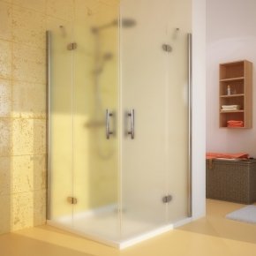 LUX SQUARE GK-104-CH02 хром блестящий стекло матовое