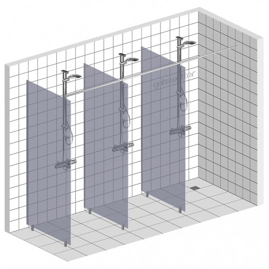 Душевая перегородка GLASS LINE GK-013BC