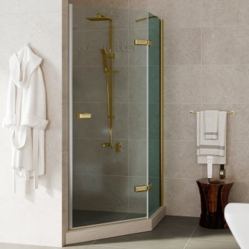 TREND DOOR GK-862AGP135TWO-03 золотой гальванический стекло бесцветное