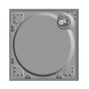 GW Deluxe 90x90x2 Q-White #2