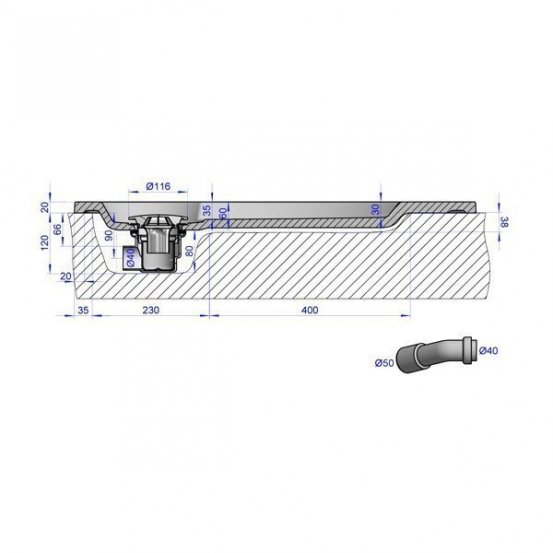 GW Deluxe 100x100x2 R-Grey #6