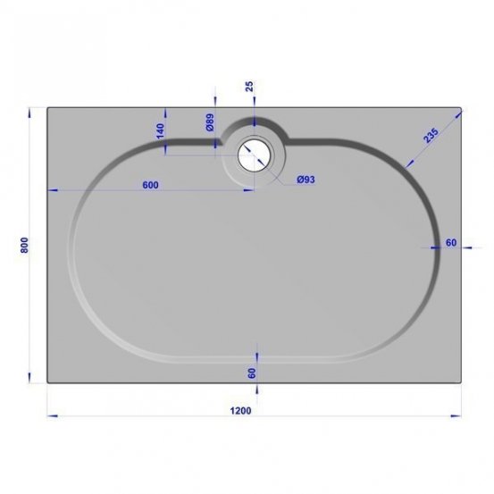 GW Deluxe 120x80x16 Q-Grey #7