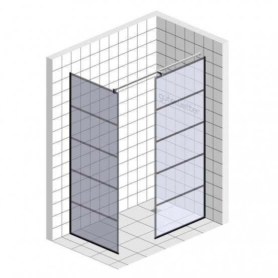 Душевая перегородка GLASS LINE GK-012BL