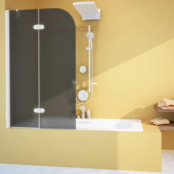 Шторка на ванну LUX PEARL GV-102AP