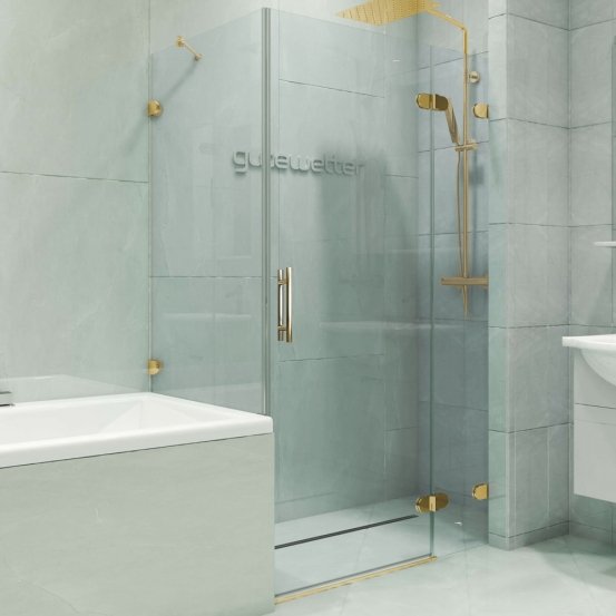 Душевой уголок LUX RECTAN GK-003V-2522-CH02
