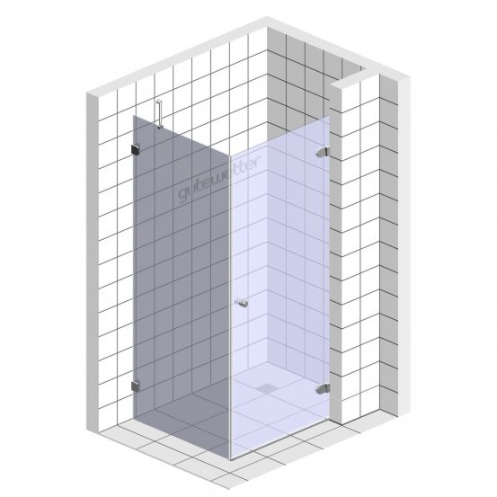 Душевой уголок LUX SQUARE GK-002A-2511-CH02