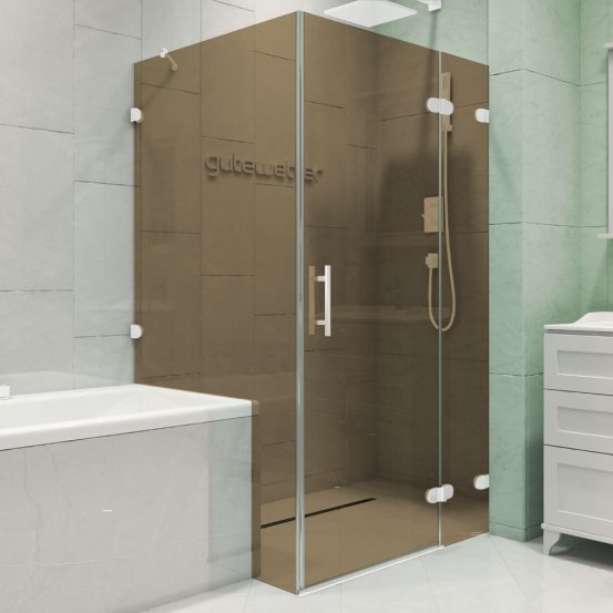 Душевой уголок LUX RECTAN GK-003V1-2522-CH02