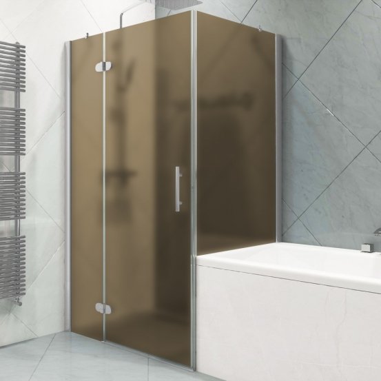 Душевой уголок LUX RECTAN GK-003VP999-CH02