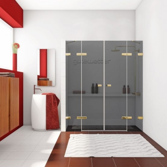 TREND DOOR GK-864TWO золотой металлик стекло графитовое