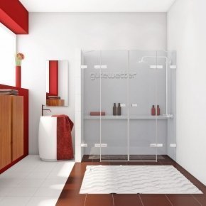 TREND DOOR GK-864TWO белый матовый стекло бесцветное