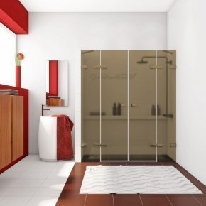 TREND DOOR GK-864TWO бронзовый стекло бронзовое матовое