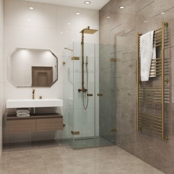 TREND RECTAN GK-863K золотой гальванический стекло бесцветное