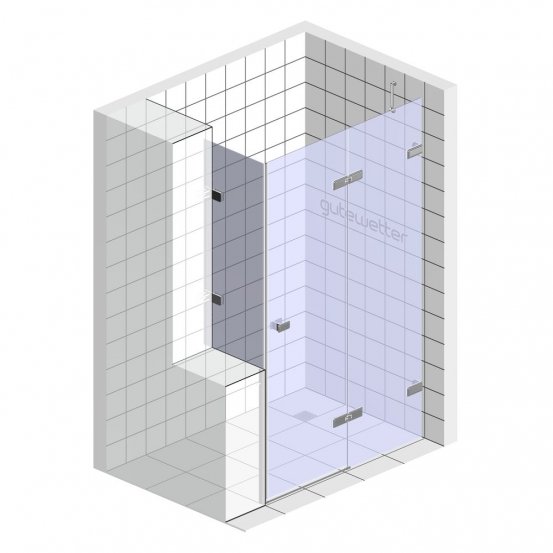 Душевой уголок TREND SQUARE GK-863V-2722