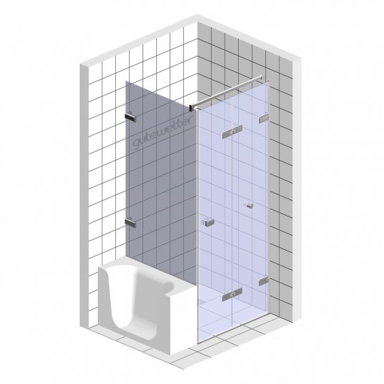 Душевой уголок TREND SQUARE GK-863ACV