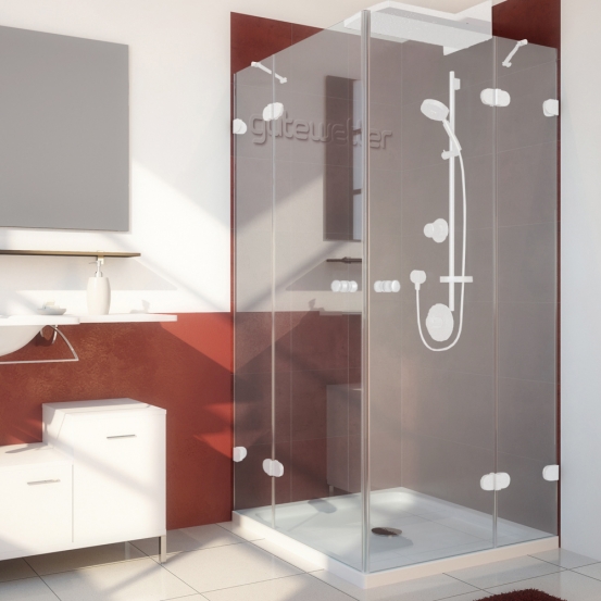 Душевой уголок LUX SQUARE GK-004