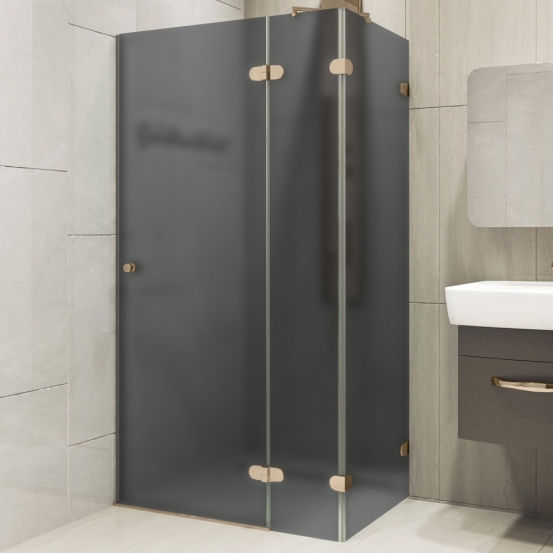 Душевой уголок LUX SQUARE GK-883PGS-2522