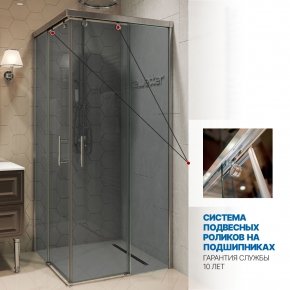 Инфографика 3 SLIDE RECTAN GK-864 хром блестящий стекло  графитовое