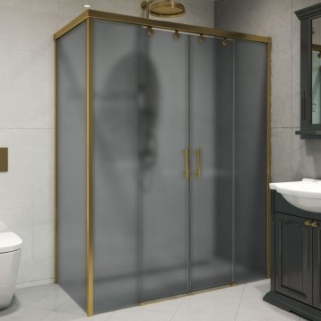 SLIDE RECTAN GK-865 бронзовый стекло графитовое матовое
