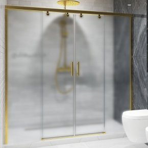 SLIDE DOOR GK-864 золотой металлик стекло матовое