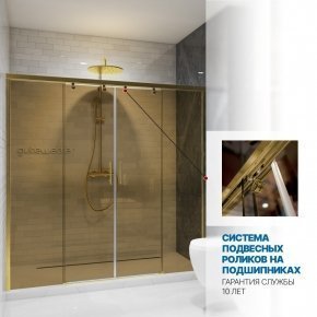 Инфографика 3 SLIDE DOOR GK-864 золотой металлик стекло бронзовое